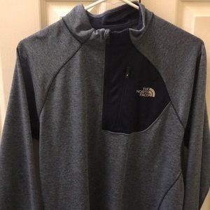 North Face 1/4” zip